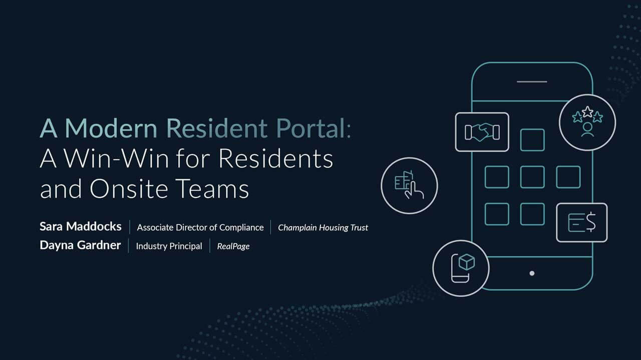 A Modern Resident Portal: A Win-Win for Residents and Onsite Teams