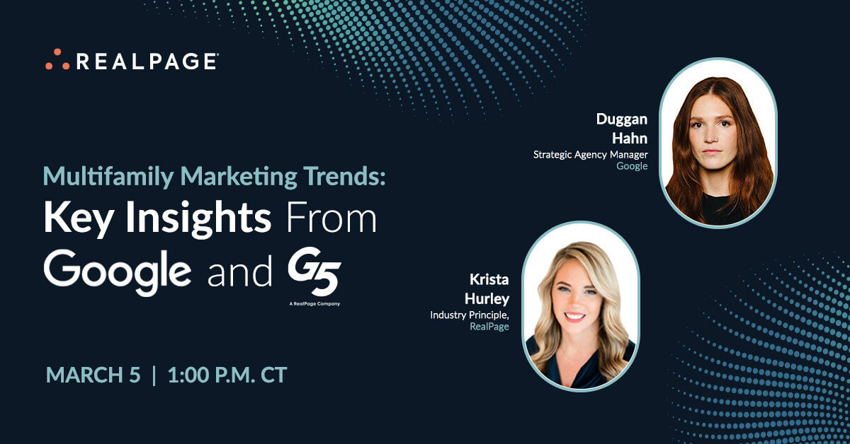 Multifamily Marketing Trends: Insights from Google and G5