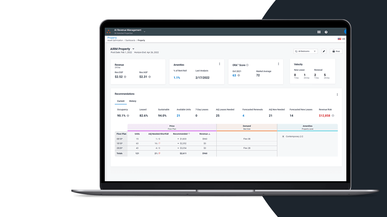 airm revenue management platform